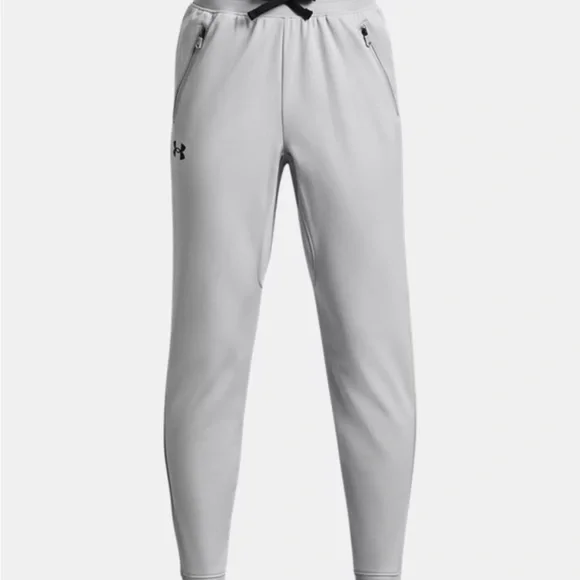 Under Armour Kids Navy Joggers with White Details - Picture 6 of 6